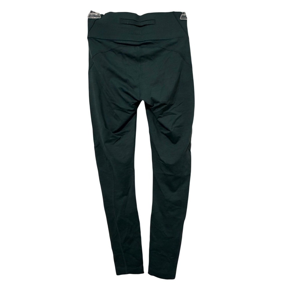 Outdoor Voices TechSweat Leggings XS Dark Green High Waisted 7/8 Active Tights - Picture 2 of 6